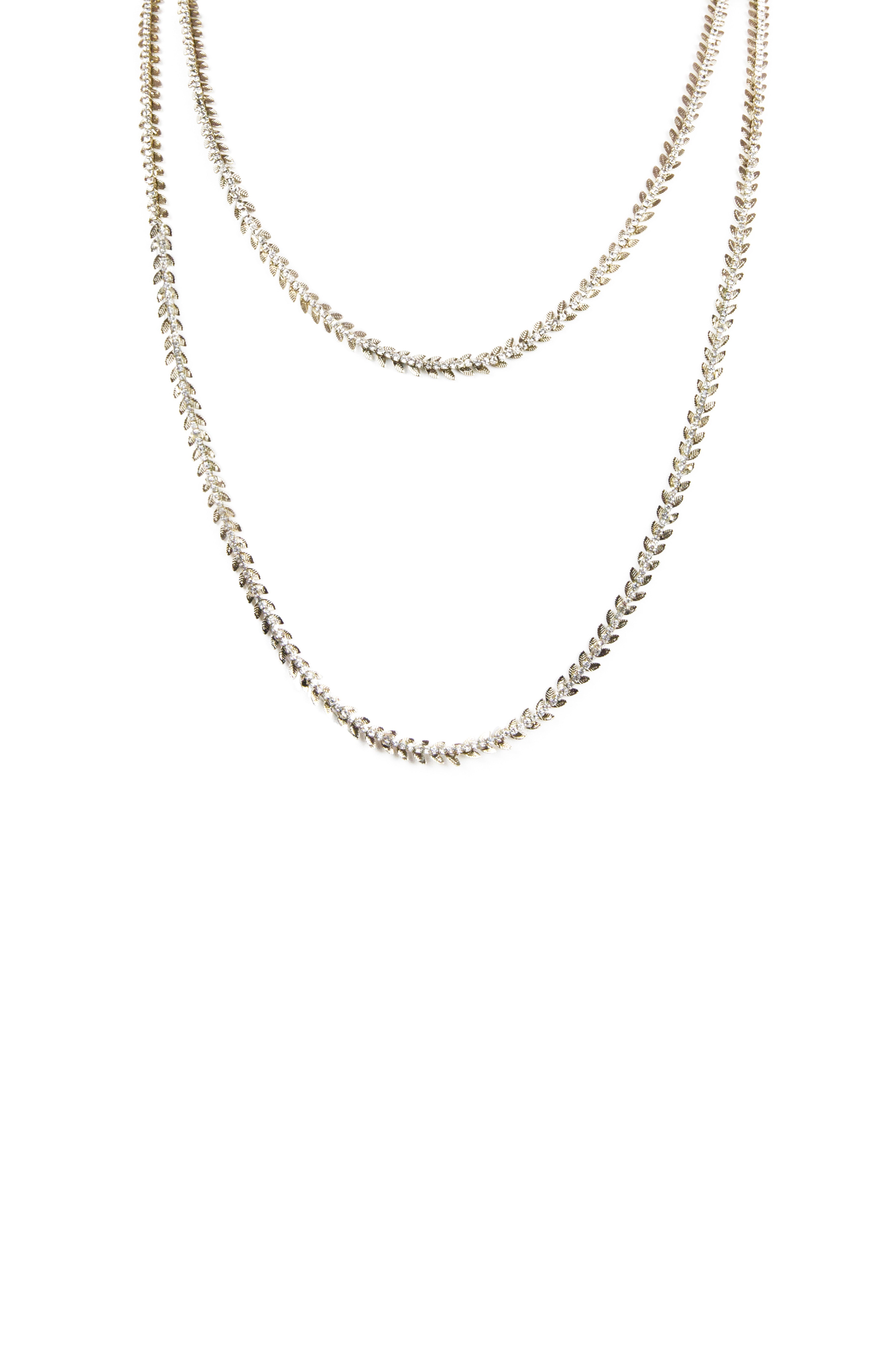 Collana due fili Queen of the Disco - Bianco - Sodini Bijoux