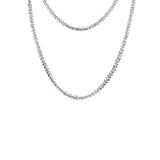 Collana due fili Queen of the Disco - Grigio - Sodini Bijoux