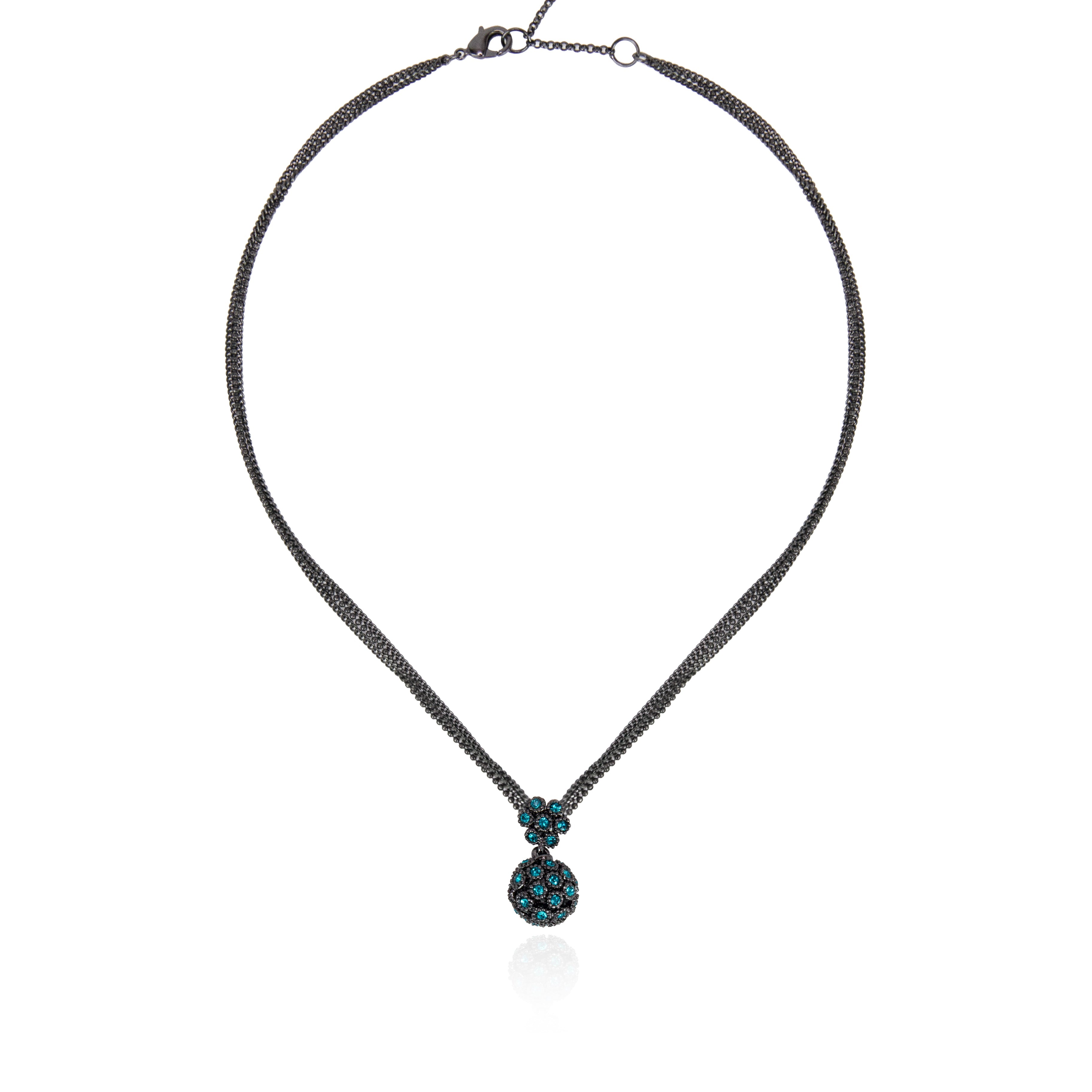 Collier con boule Queen of the Disco - Verde - Sodini Bijoux