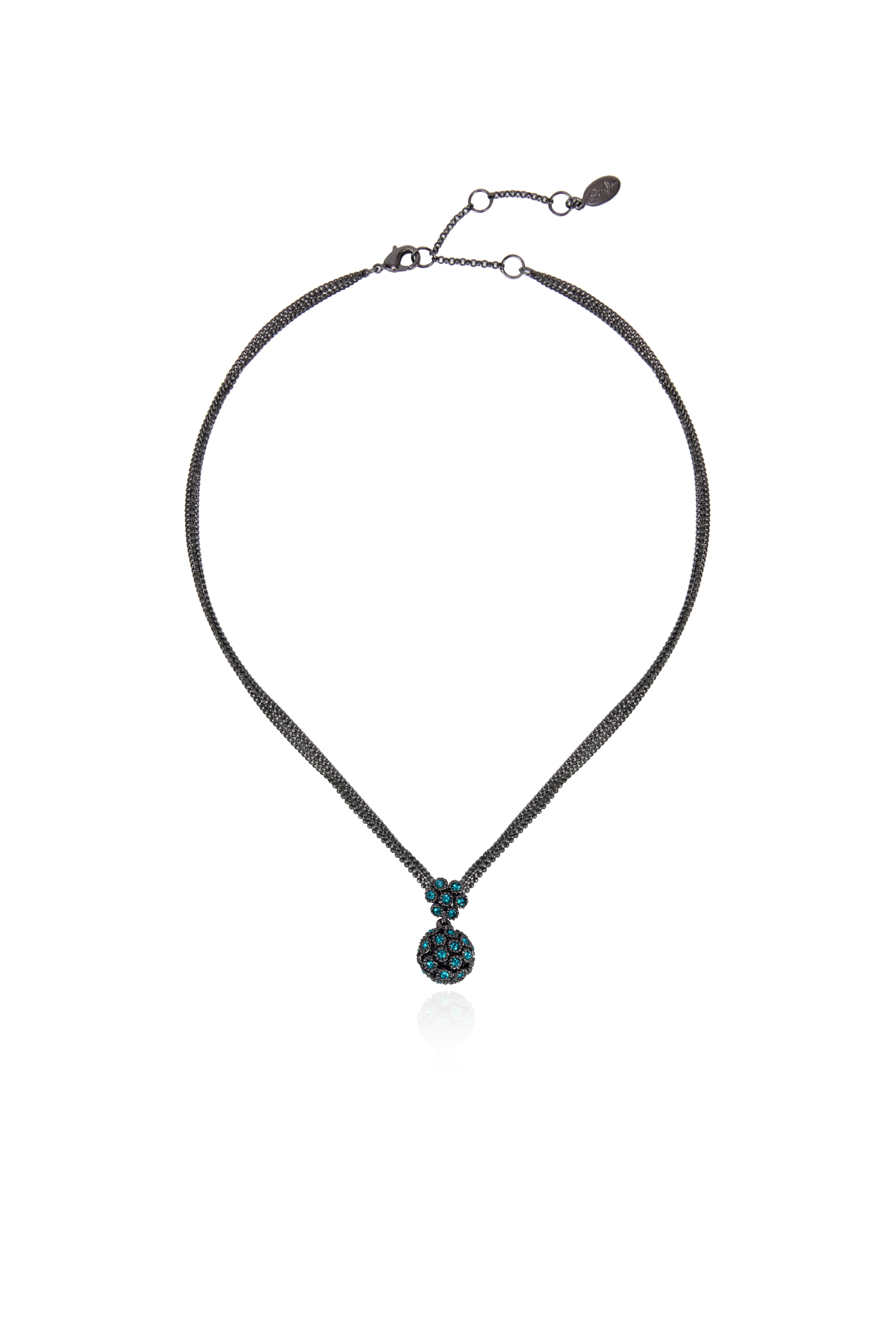 Collier con boule Queen of the Disco - Verde - Sodini Bijoux