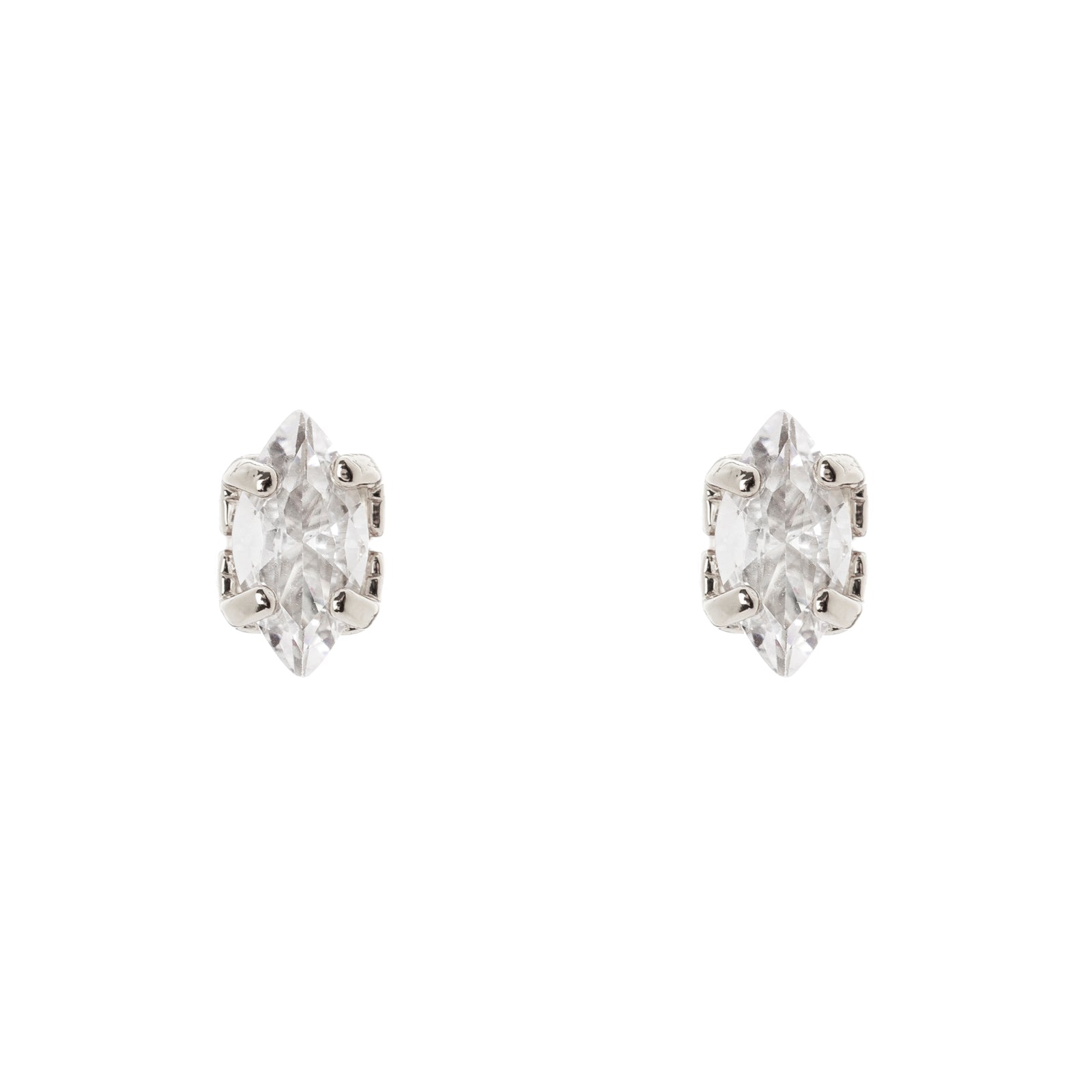 Light point earrings Crystalline - White - Sodini Bijoux