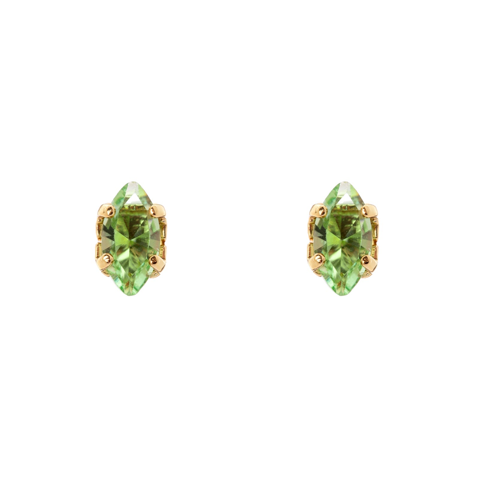 Light point earrings Crystalline - Green - Sodini Bijoux