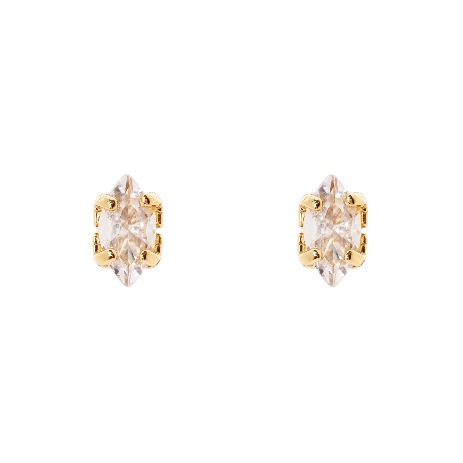Light point earrings Crystalline - Champagne - Sodini Bijoux