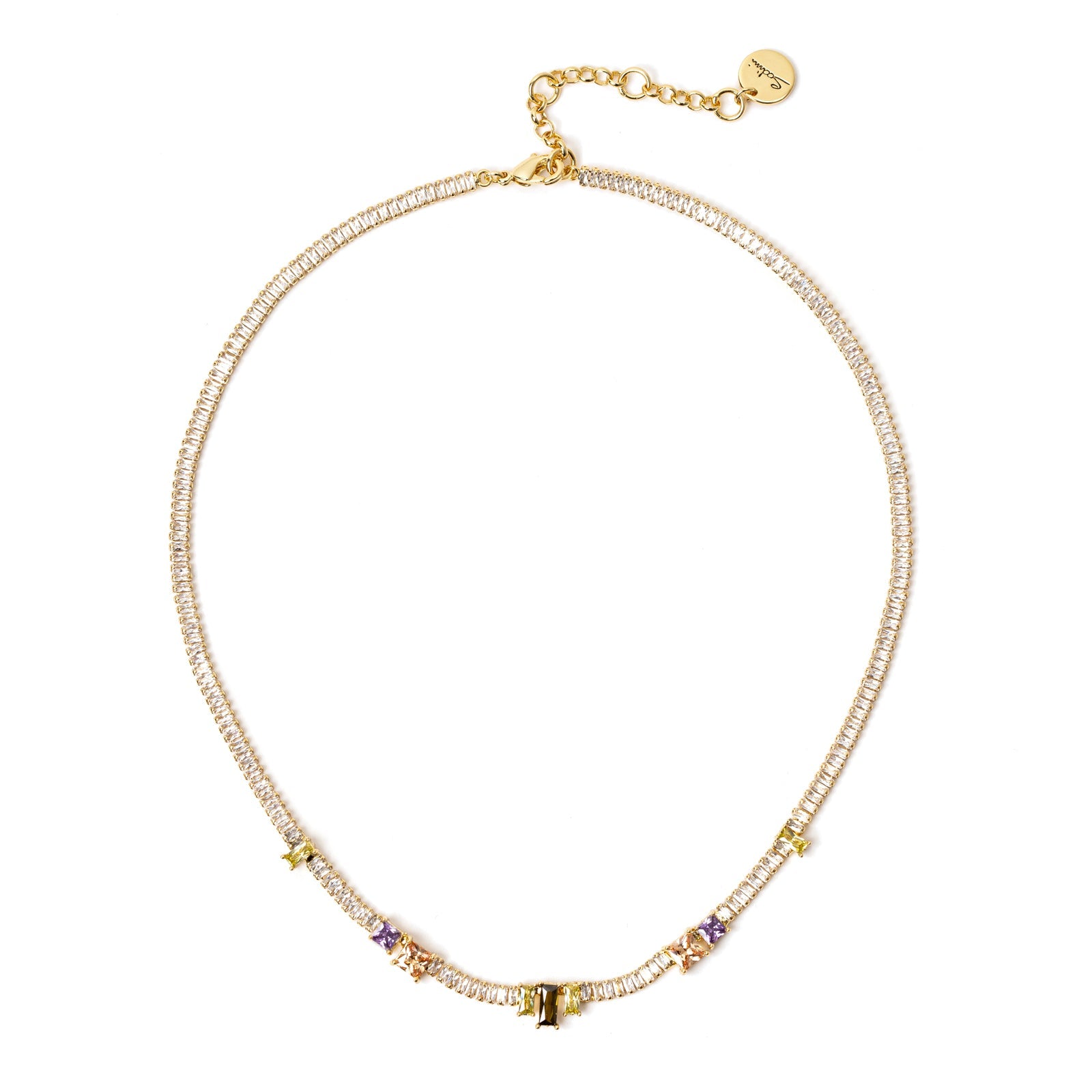 Girocollo con filo di zirconi Ishtar - Multicolor - Sodini Bijoux