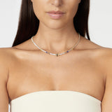 Girocollo con filo di zirconi Ishtar - Multicolor - Sodini Bijoux