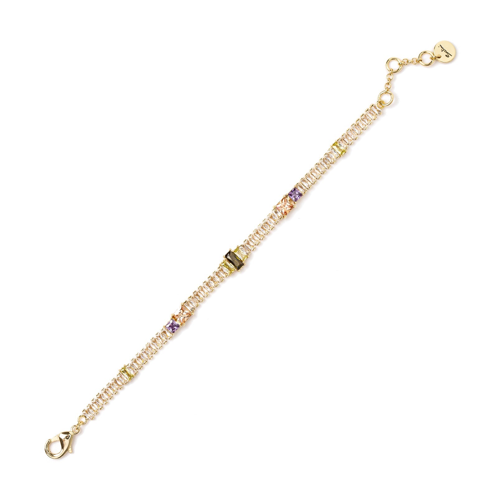 Bracciale con filo di zirconi Ishtar - Multicolor - Sodini Bijoux
