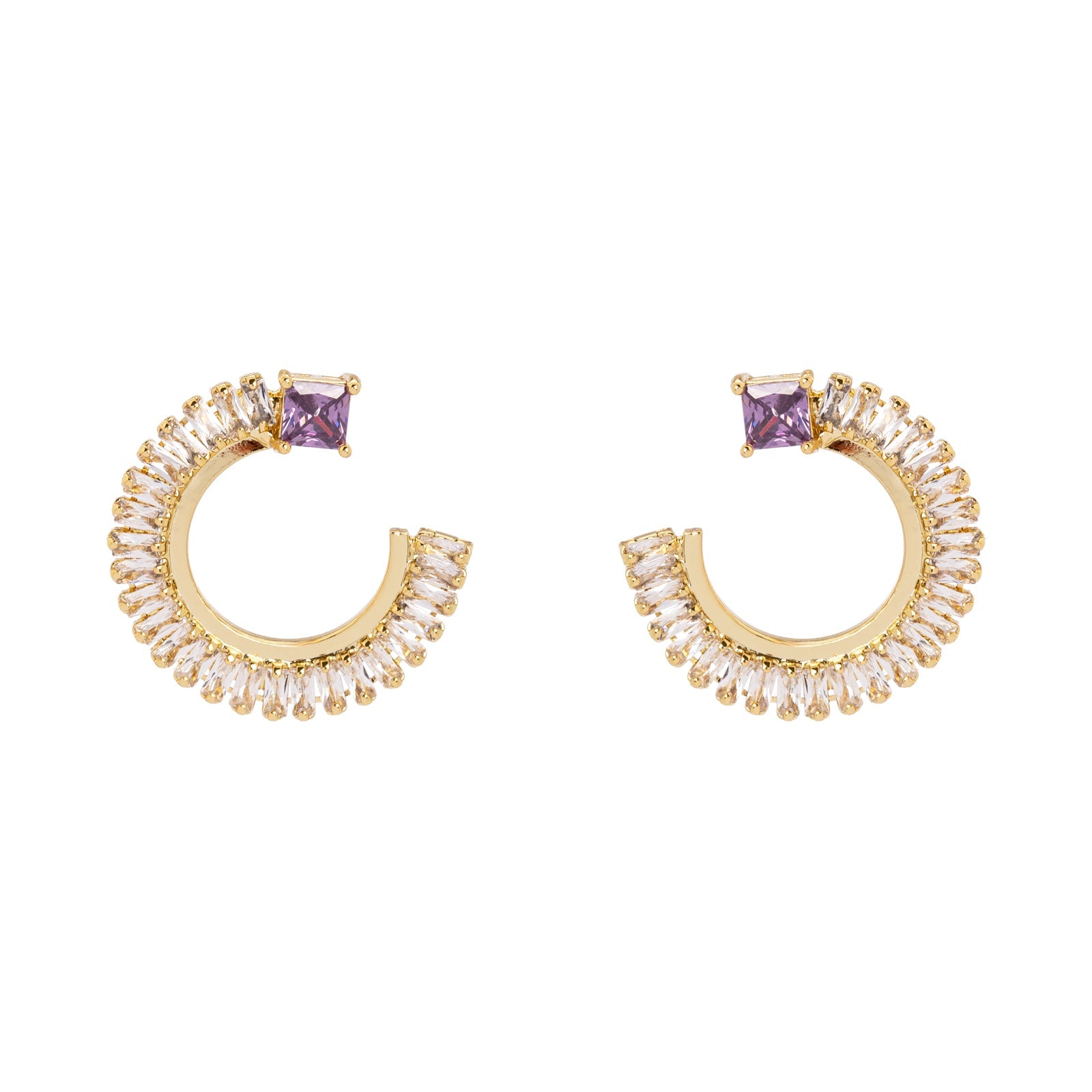 Orecchini a cerchietto Ishtar - Multicolor - Sodini Bijoux