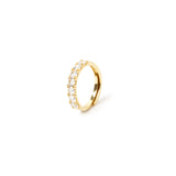 Anello con linea di zirconi tondi Ishtar - Multicolor - Sodini Bijoux