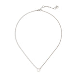 Collana corta a due lati Mademoiselle - Bianco - Sodini Bijoux