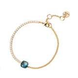 Bracciale a due lati Mademoiselle - Blu - Sodini Bijoux