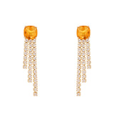 Orecchini con frangia Mademoiselle - Champagne - Sodini Bijoux