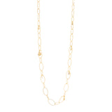Collana lunga ad anelli ovali Aldebaran - Oro - Sodini Bijoux