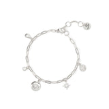 Bracciale forzatina e pendenti Aldebaran - Argento - Sodini Bijoux