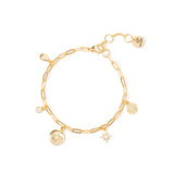 Bracciale forzatina e pendenti Aldebaran - Oro - Sodini Bijoux