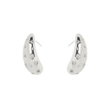 Orecchini a goccia ricurva Aldebaran - Argento - Sodini Bijoux