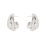 Orecchini semicerchio a spicchi Aldebaran - Argento - Sodini Bijoux