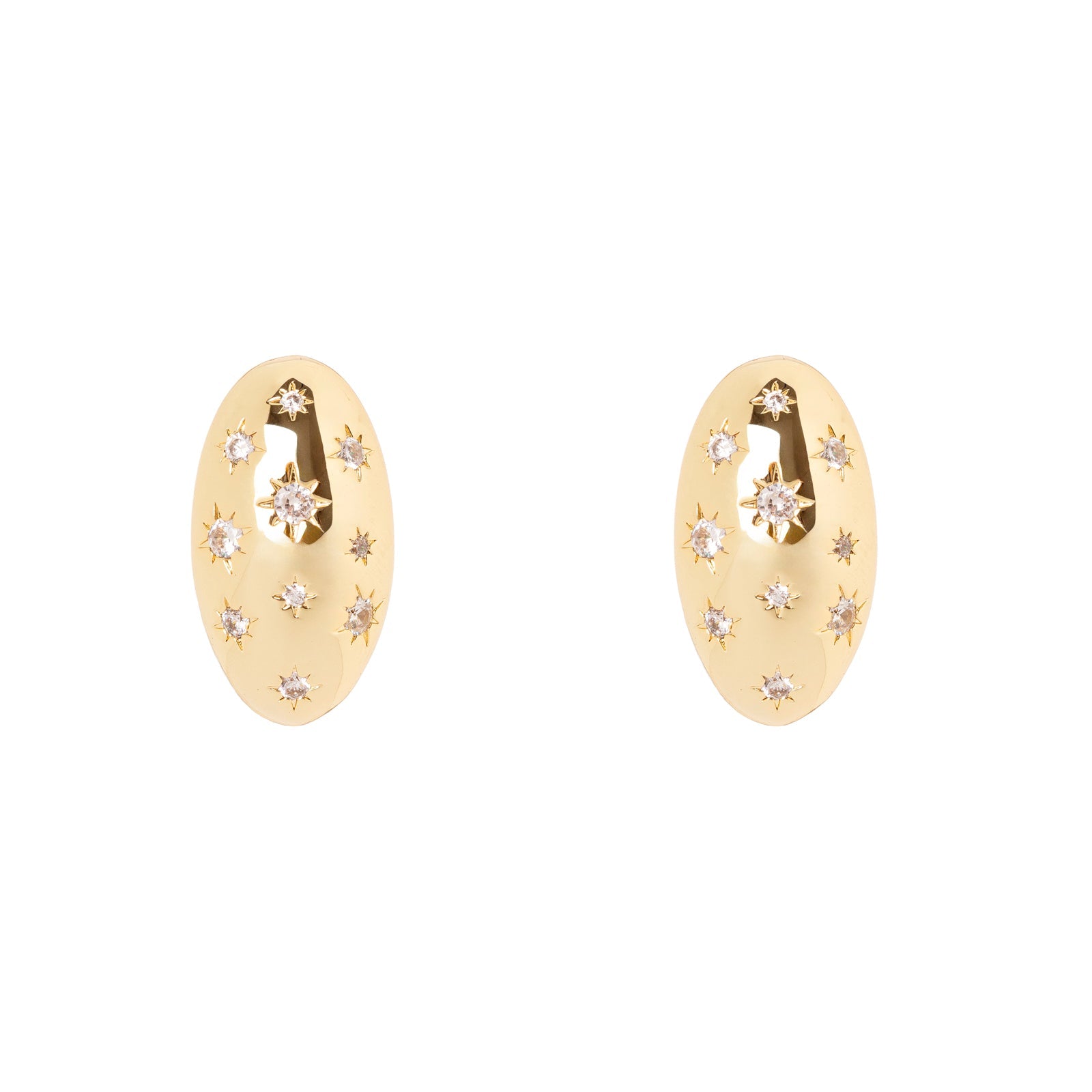 Orecchini olivina Aldebaran - Oro - Sodini Bijoux