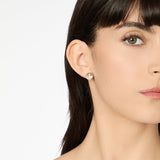 Orecchini punto luce Ninfa - Bianco - Sodini Bijoux