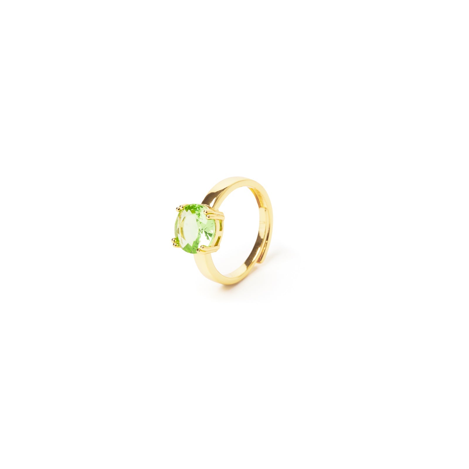 Anello punto luce Ninfa - Verde - Sodini Bijoux