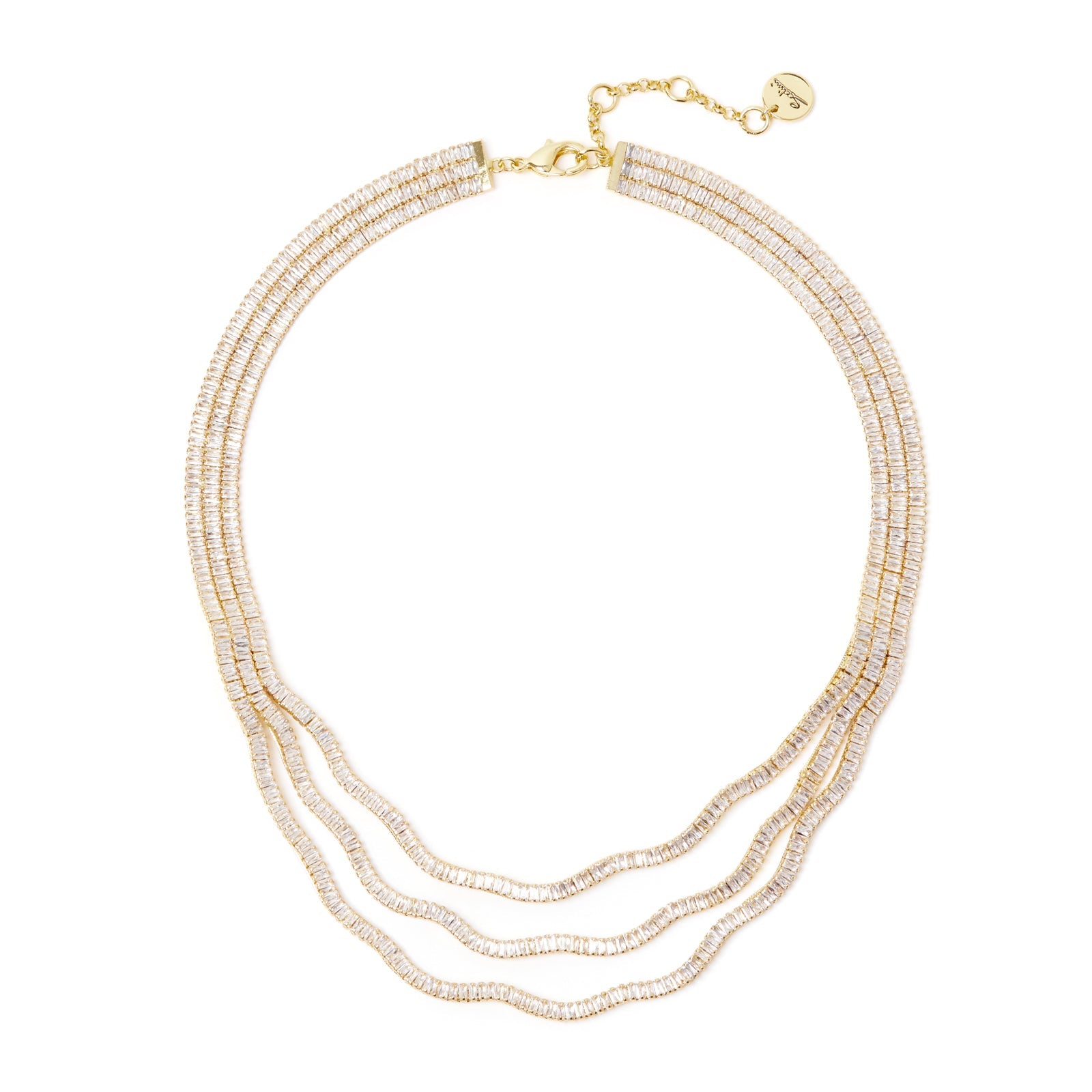 Collana corta a tre fili Serenissima - Bianco - Sodini Bijoux