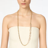 Collana lunga a due fili Serenissima - Bianco - Sodini Bijoux