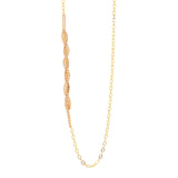 Collana lunga a due fili Serenissima - Champagne - Sodini Bijoux