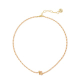 Girocollo con elemento geometrico Serenissima - Champagne - Sodini Bijoux