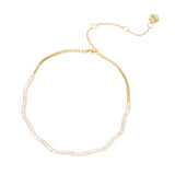 Girocollo serpentina e zirconi Serenissima - Bianco - Sodini Bijoux