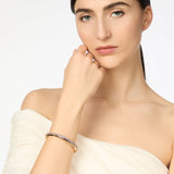 Bangle bracelet Serenissima - Purple - Sodini Bijoux