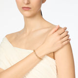 Bracciale con anellini di zirconi Serenissima - Champagne - Sodini Bijoux