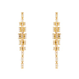 Orecchini filo e anellini Serenissima - Bianco - Sodini Bijoux