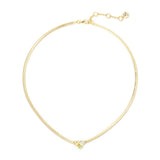 Girocollo serpentina e charm Halley - Verde - Sodini Bijoux