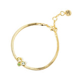 Bracciale serpentina e bubble Halley - Verde - Sodini Bijoux