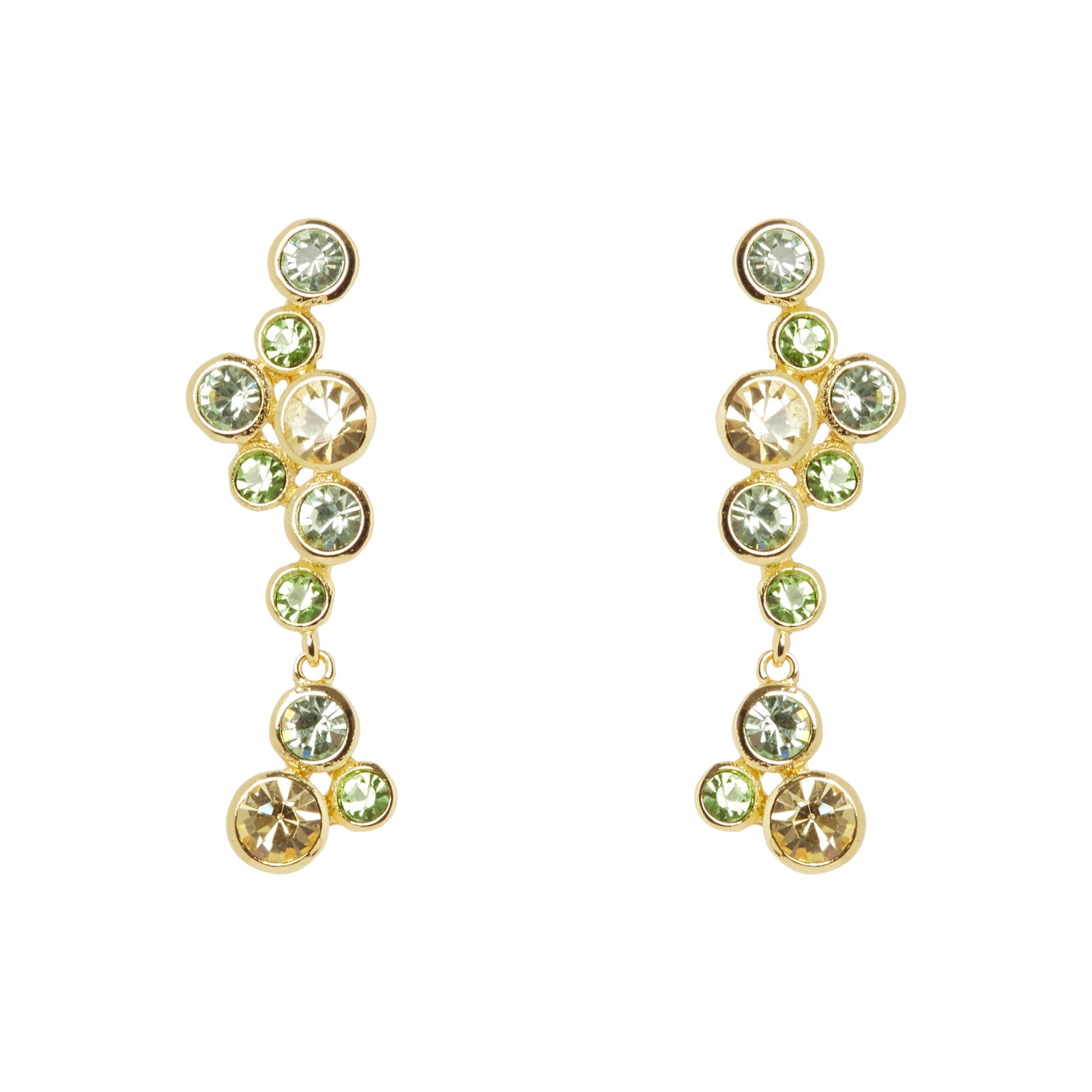 Orecchini fantasia di bubble Halley - Verde - Sodini Bijoux