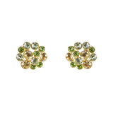Piccoli orecchini grappolo di bubble Halley - Verde - Sodini Bijoux