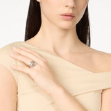 Anello con plateau di bubble Halley - Champagne - Sodini Bijoux