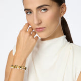 Bracciale doppio filo Eve - Oro e bianco - Sodini Bijoux