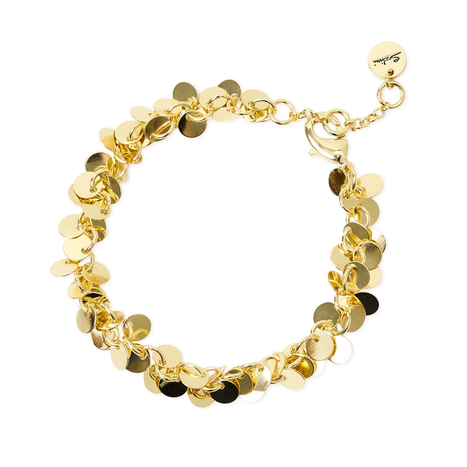 Bracciale filo di paillettes Eve - Oro - Sodini Bijoux