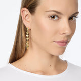 Orecchini sfera e paillettes pendenti Eve - Oro - Sodini Bijoux