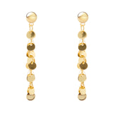 Orecchini sfera e paillettes pendenti Eve - Oro - Sodini Bijoux