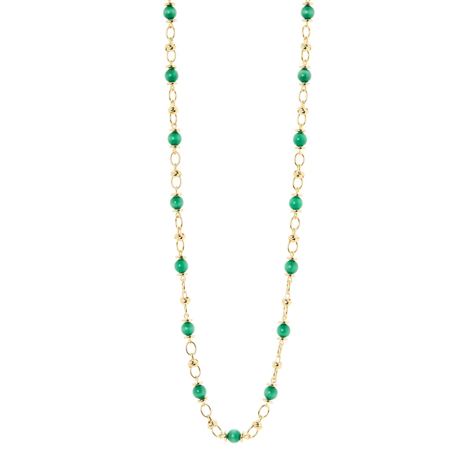 Collana boule cerchietti fasce Modern Muse - Verde - Sodini Bijoux