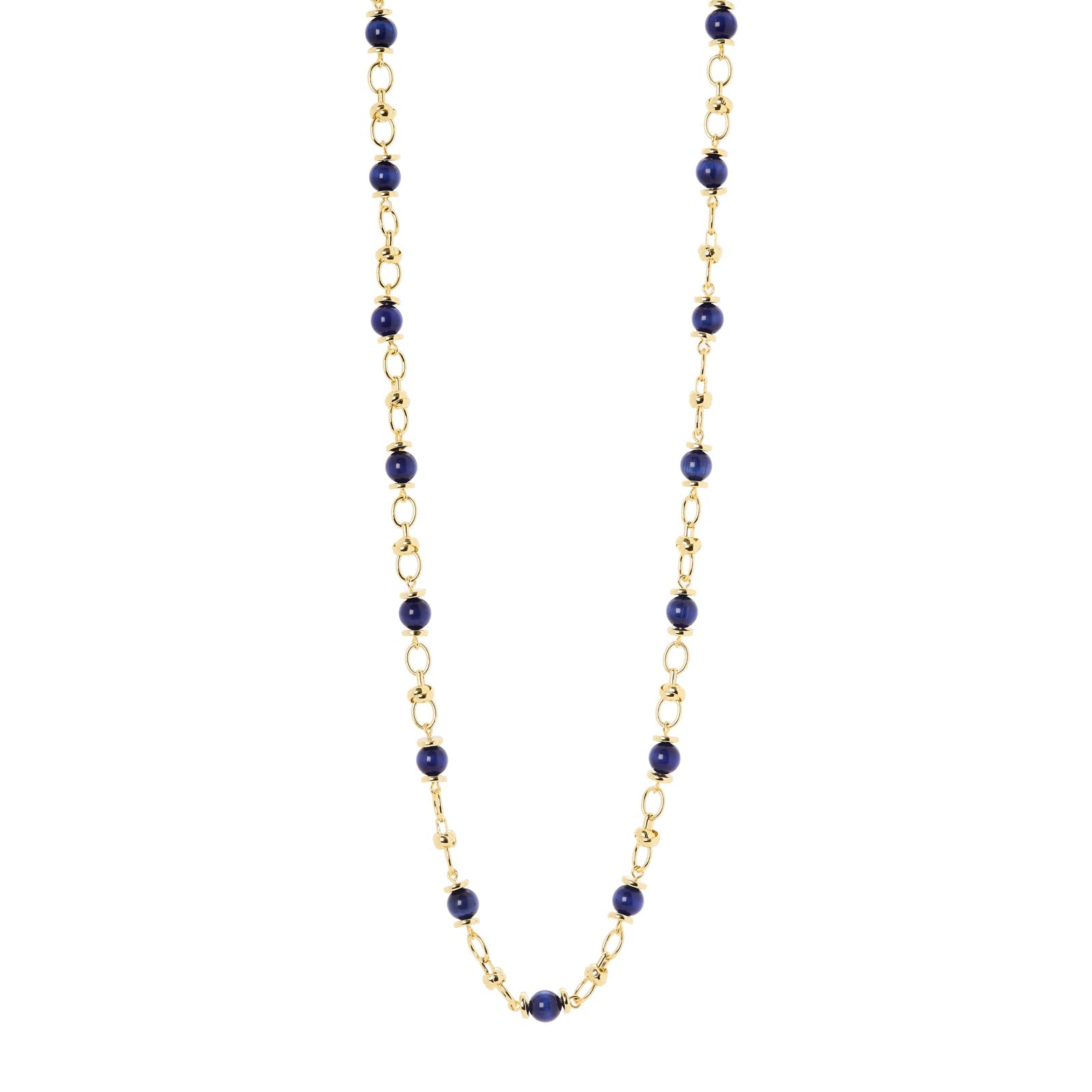Collana boule cerchietti fasce Modern Muse - Blu - Sodini Bijoux