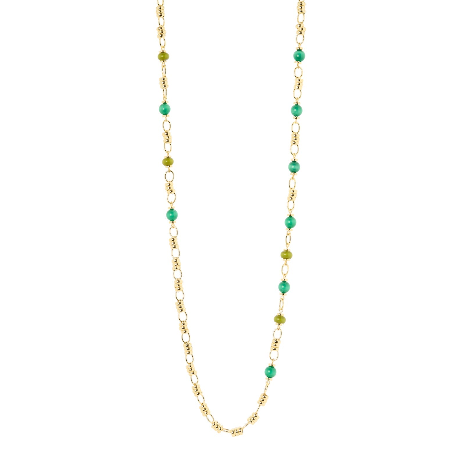 Collana lunga Modern Muse - Verde - Sodini Bijoux