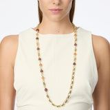 Collana lunga Modern Muse - Viola - Sodini Bijoux