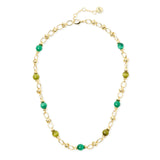 Collana corta Modern Muse - Verde - Sodini Bijoux