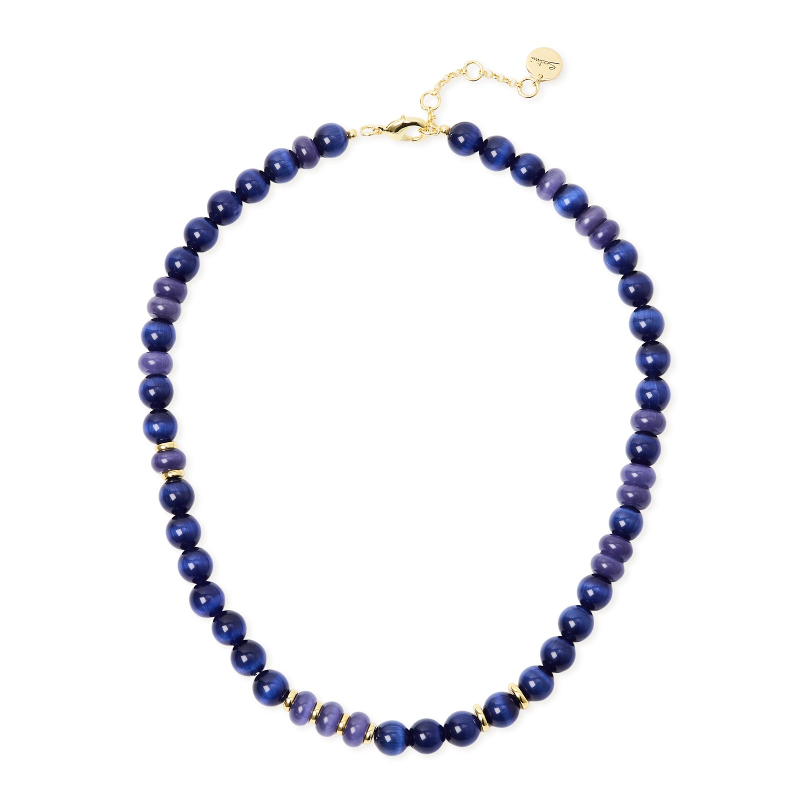 Collana corta boule Modern Muse - Blu - Sodini Bijoux