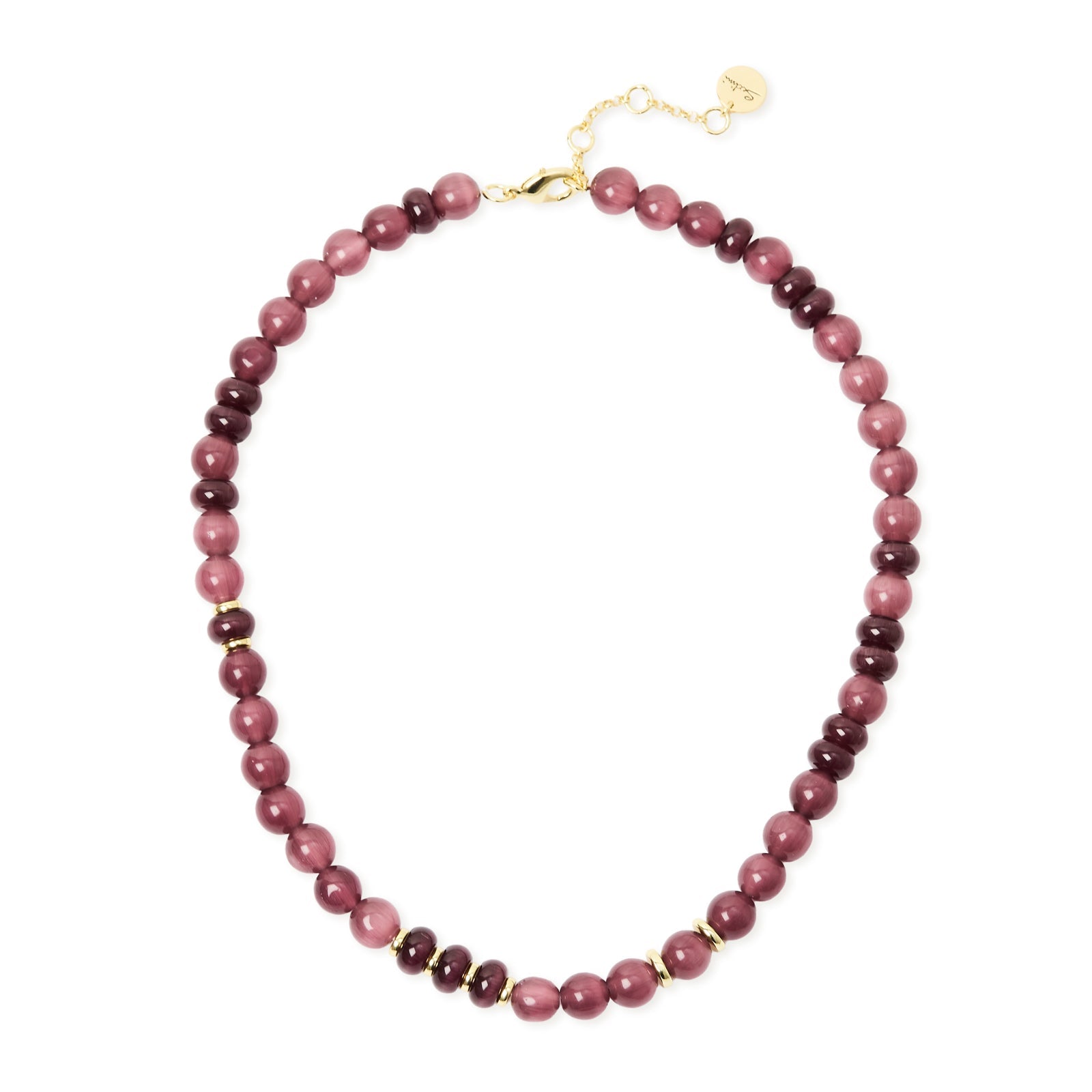 Collana corta boule Modern Muse - Viola - Sodini Bijoux
