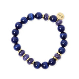 Bracciale elastico boule Modern Muse - Blu - Sodini Bijoux