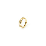 Anello maglie ovali anellini Modern Muse - Oro - Sodini Bijoux