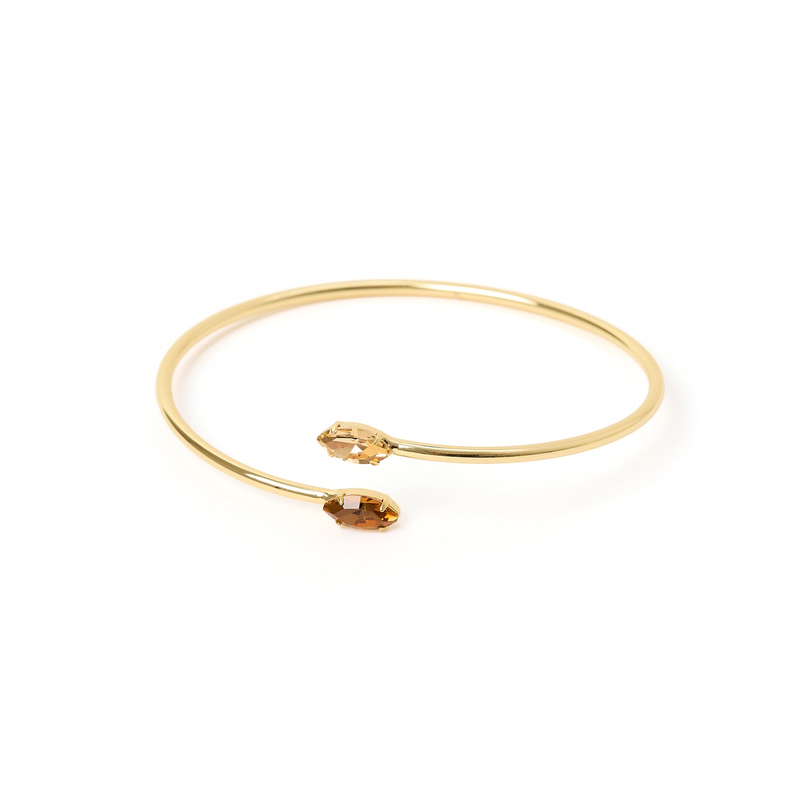 Bracciale rigido regolabile Foliage - Multicolor - Sodini Bijoux